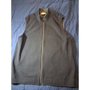 Tommy Bahama Vest Mens XL Black‎ Flipshore Full Zip Reversible Sleeveless Golf